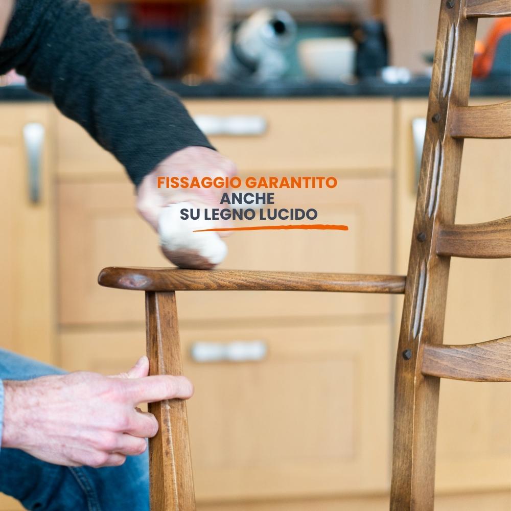 colla forte per legno e plastica dura