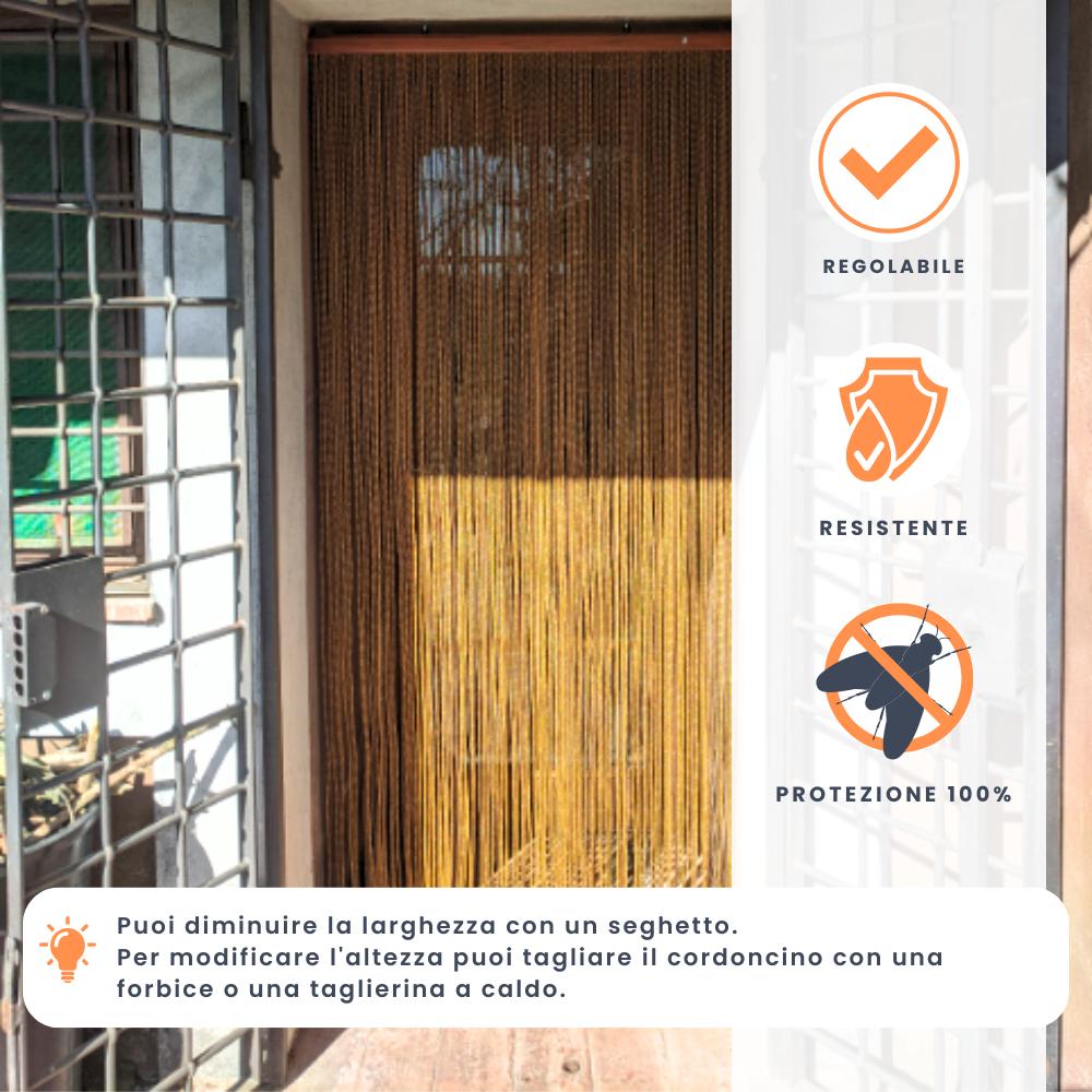 tende antimosche per porte esterne su misura
