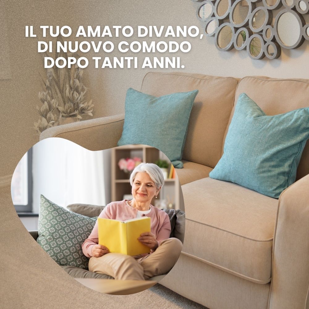 dove si compra la gommapiuma per rifare i cuscini di un vecchio divano