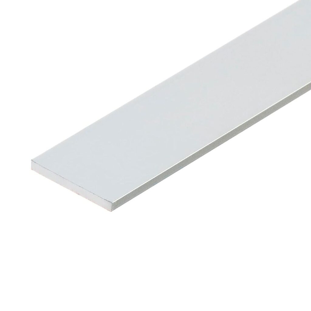 Profilo piatto Alluminio Bianco pesi per tende